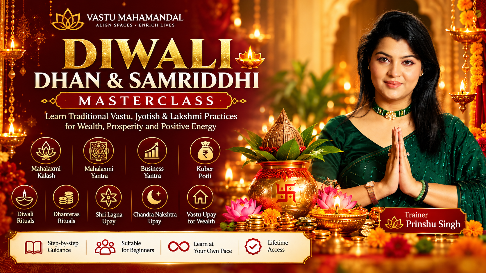 Diwali – Dhan and Samriddhi Masterclass